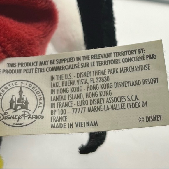 Disney Parks 13” Mickey Mouse Plush Vietnam GUC - Picture 2 of 2